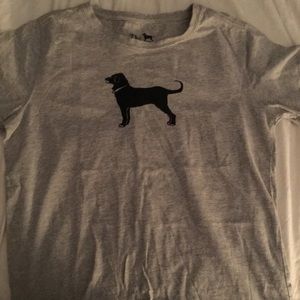 Black Dog gray t-shirt. Sz x-small